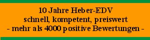 10 Jahre Heber-EDV - www.heber-edv.de