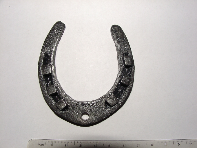 Hufeisen, handgeschmiedet, Talisman, Glcksbringer, Sylvester-Geschenk