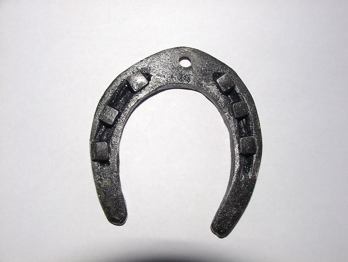 Hufeisen, handgeschmiedet, Talisman, Glcksbringer, Sylvester-Geschenk