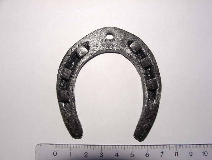 Hufeisen, handgeschmiedet, Talisman, Glcksbringer, Sylvester-Geschenk