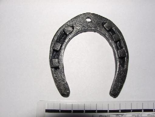 Hufeisen, handgeschmiedet, Talisman, Glcksbringer, Sylvester-Geschenk