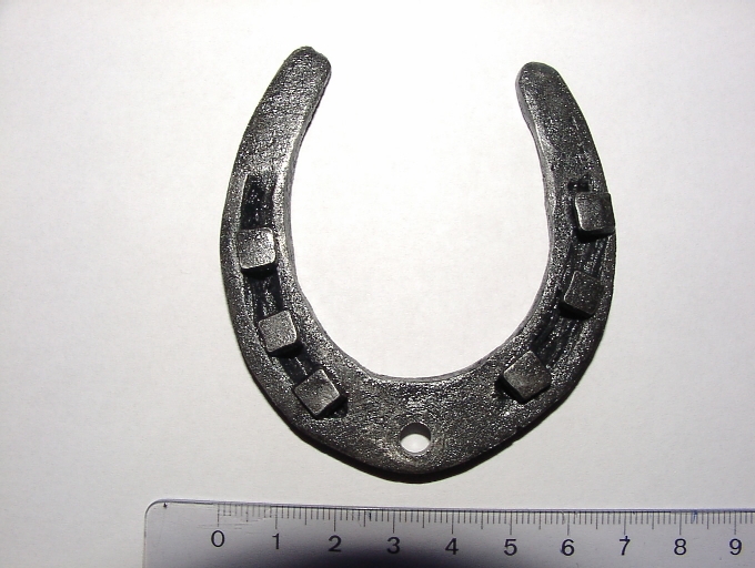 Hufeisen, handgeschmiedet, Talisman, Glcksbringer, Sylvester-Geschenk